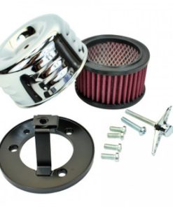 TC Bros Choppers - Chrome Louvered Air Cleaner for HD CV Carbs & EFI