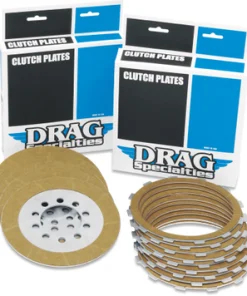 Drag Specialties - Kevlar, Organic, or Steel Clutch Plates - Fits '99-'17 Harley Twin Cam