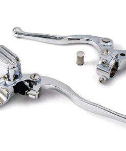 V-Twin Hand Lever Assembly 9/16" Bore Master Cylinder - Chrome