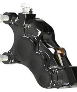 Arlen Ness - Black Six-Piston Differential Bore Front Brake Caliper for 11.8" Rotors