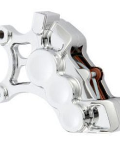 Arlen Ness - Chrome Six-Piston Differential Bore Front Brake Caliper for 14" Oversize Rotors