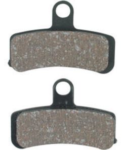 Drag Specialties - Organic Aramid Fiber Front Brake Pads fits '08-'17 Dyna Models (Repl. OEM# 44082-08,46363-11)