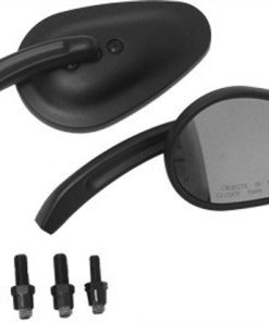 HardDrive - Tapered Custom Die Cast Mirror - Black