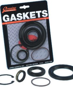 James Gaskets - Gasket Oil Seal Kit, Transmission Main Drive - fits '07-'17 Twin Cam & '06-Up Dyna Models (Repl. OEM #12074K)