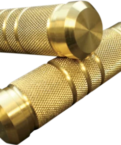 Accutronix - Custom Grips - Knurled/Grooved, Brass Dual Cable fits HD Models (see desc.)