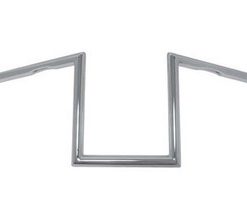 HardDrive - Traditional Z Handlebars - Chrome, Dimpled fits '82-Up applications