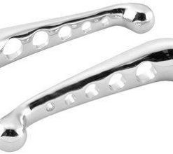 Biker's Choice - Chrome O-Series Harley Davidson Levers - fits '96-'15 Big Twin; '96-'03 XL