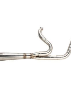 Trask - Assault 2 into 1 Stainless Exhaust - fits '91-'05 & '06-'17 FXD