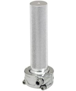 Biltwell Cast Whiskey Throttle 1" Single - Polished