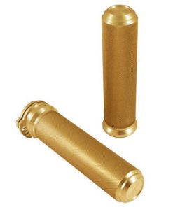 Speed Merchant Speed Grips - Dual Cable Fits '1" Bars (Choose Finish)