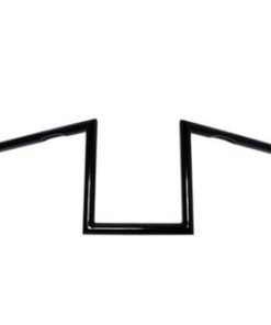 HardDrive - Traditional Z Handlebars - Black, Dimpled fits '82-Up applications