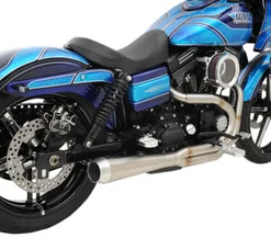 Bassani - Road Rage III 2-into-1 Exhaust Systems Stainless - Fits '91-'17 FXD