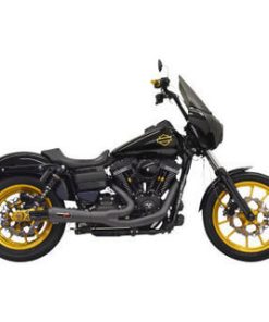 Bassani - The Ripper Road Rage 2-into-1 Exhuast System fits '06-'17 Dyna Models (See Desc.)