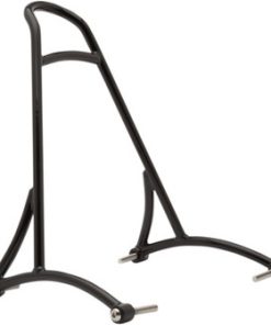 Burly Brand - Short Sissy Bar - fits '06-'17 Harley Dyna - Black or Chrome