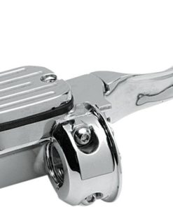 Drag Specialties - Cut Down Chrome Front Brake Master Cylinder - 9/16" Bore