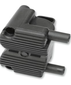 Drag Specialties - Dual-Fire Ignition Coil - Black fits 0.5 ohm '12-'17 Softail & '01-'06 Twin Cam Dephi EFI Models/Single-Fire (Repl. OEM # 31743-01)