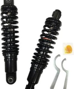 Drag Specialties - Ride-Height Heavy Duty Adjustable Shocks - Black fits '91-'17 FXD/FXDWG