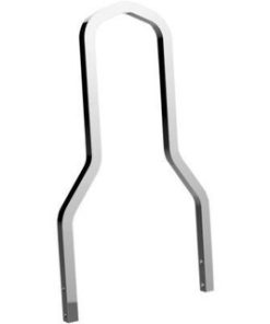 Drag Specialties Square Sissy Bar - Chrome fits Touring Softail and Dyna Models (see description)