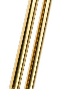 HardDrive Gold Fork Tubes - 39MM