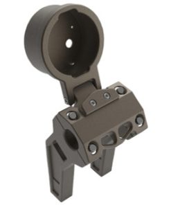 LA Choppers - Bronze Single Gauge Mount for Performance Risers fits '99-'21 Dyna, FXR & Sportster Models