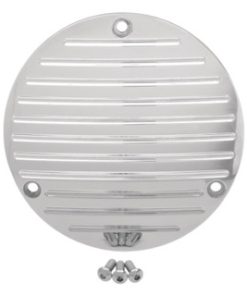 Pro-One - Millennium Derby Cover fits '70-'98 Big Twin Models - Chrome