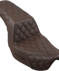 Saddlemen - Step Up Full Diamond Stitched Seat - fits '06-'17 FLD/FXD/FXDWG