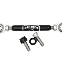 Santoro Fabworx - Black Mid-Control Shift Linkage fits '99-'17 Dyna Models