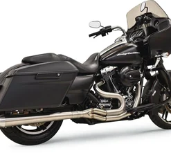 Bassani - Long Road Rage III 2-into-1 Exhaust Sytem - fits '95-'16 FLHT/FLHR/FLHX/FLTR