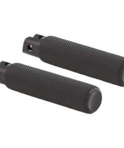 Arlen Ness - Knurled Fusion Footpegs - Black - fits '18-Up Softail & Pan America Models