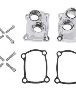 Drag Specialties - Chrome Tappet Block Cover fits '17-'20 M8 Softail Models Repl. OEM #25700410/25700411