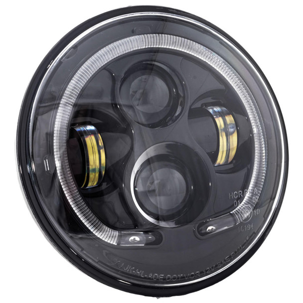 letric-lighting-co-black-7-premium-led-headlight-w-full-halo-for-14-and-up-indian-models-exc-scout-and-ftr-models__68107