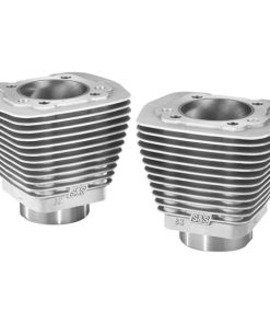S&S Cycle - Natural Finish Evolution-Style Aluminum Cylinders fits '84-'99 Evolution Big Twin Engines