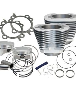 S&S Cycle - Silver 100" Bolt-In Sidewinder® 4" Big Bore Kit fits '99-'06 Twin Cam Engines