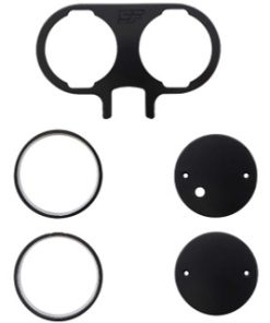 Slyfox - Black Dual Gauge Mount fits '18 & Up Touring and M8 Softail Models