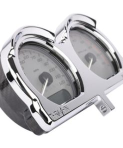 Thrashin Supply - Chrome Gauge Relocation Kit fits '14 & Up Road Glide Models