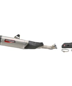 Yoshimura - Titanium RS-12 ADV Slip-On Exhaust W/ Titanium Muffler fits '21-'22 Pan America 1250 Models