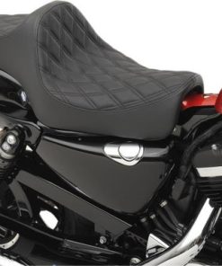 Drag Specialties Predator III Seat fits '04 & Up XL Sportsters (Choose Style)
