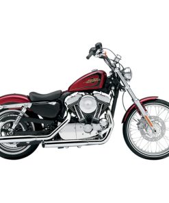 Cobra - 3" Slashcut Slip-On Mufflers fits '12-'13 Sportster Models - Chrome