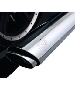 Vance & Hines - 3" Twin Slash Slip-On Muffler fits '14-'22 Sportster Models - Chrome