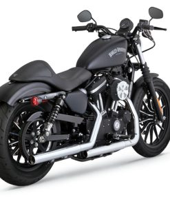 Vance & Hines - Straightshots Slip-On Mufflers fits '14-'22 Sportster Models (Exc. '21-'22 Sportster S/RH1250S & '22 Nightster/RH975 Models) - Chrome