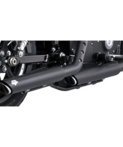 Vance & Hines - 3" Round Twin Slash Slip-On Mufflers fits '14-'22 XL Models (Exc. '21-'22 Sportster S/​RH1250S and '22 Nightster/​RH975 Models)