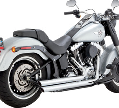 Hines Big Shots Staggered Exhaust For Harley