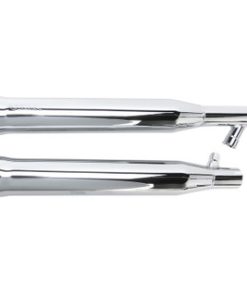 Cobra - 3" Slip-On Mufflers W/ Race-Pro Tips fits '00-'06 Harley Softail Models - Chrome