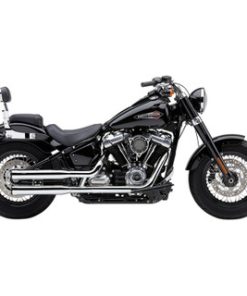 Cobra - 3" RPT Slip-On Mufflers fits '18-'22 Harley Softail Models - Chrome