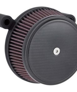 Arlen Ness - Stage 1 Big Sucker Air Cleaner Kit Carbon fits '01-'17 Twin Cam EFI Models & '99-'06 CV Carb - Cable Throttle