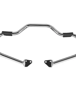 Chrome Mustache Engine Guard / Crash Bar for Harley® Dyna '06-'17