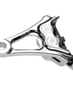 Performance Machine - Chrome Four-Piston Differential-Bore Rear Caliper for 11.8" Rotors fits '08-'14 Softail Models