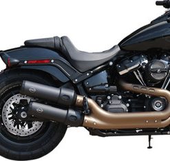 S&S - Grand National Slip-On Mufflers - fits '18 FXFB